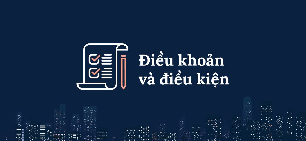  Điều khoản dịch vụ khi thực hiện giao dịch 